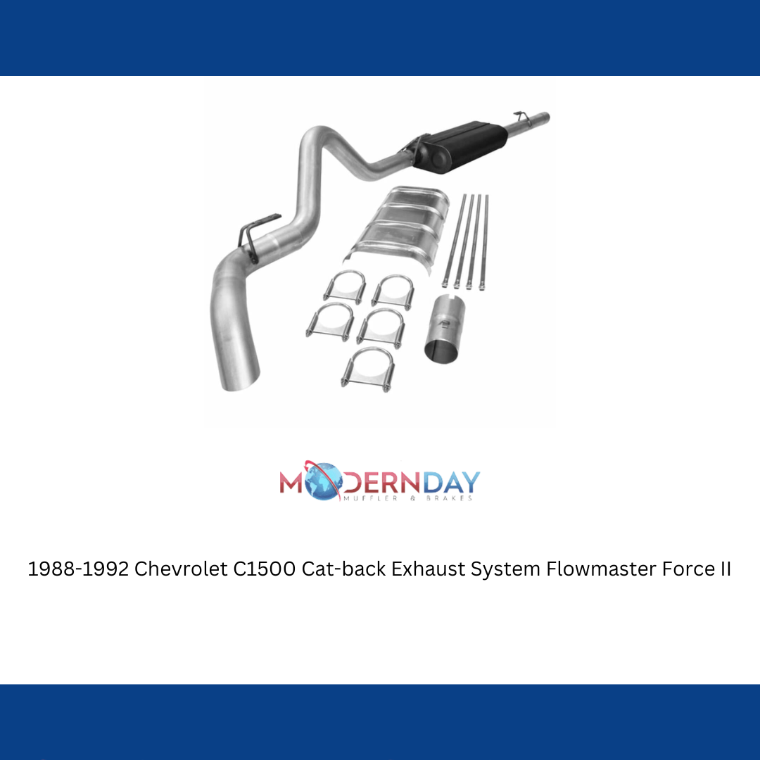 Exhaust system for 1988-1992 Chevy C1500 Exhaust stainless steel