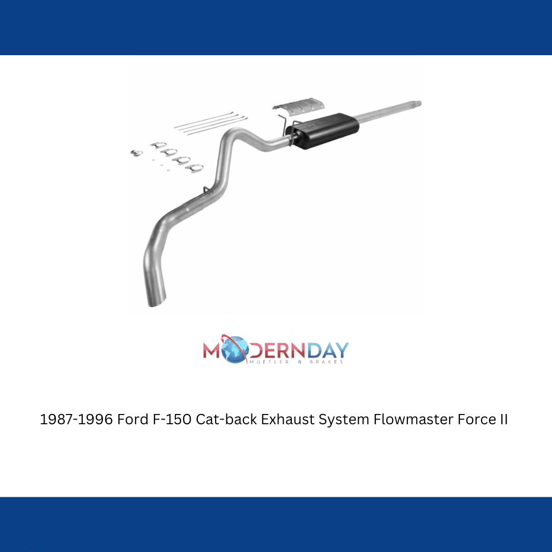 Exhaust system for 1987-1996 Ford F Exhaust stainless steel