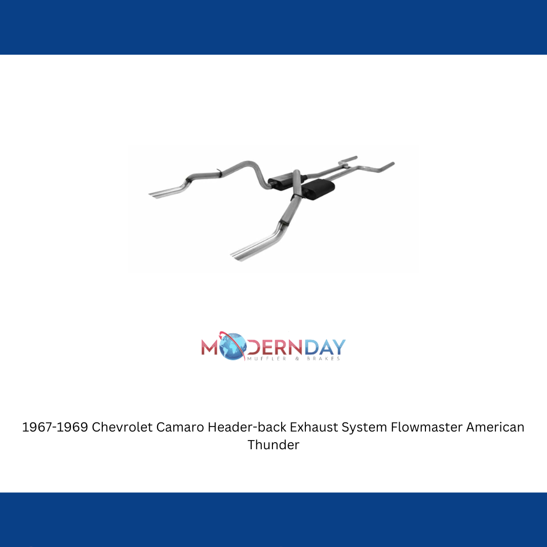 Exhaust system for 1969-1969 Chevy Camaro Exhaust stainless steel