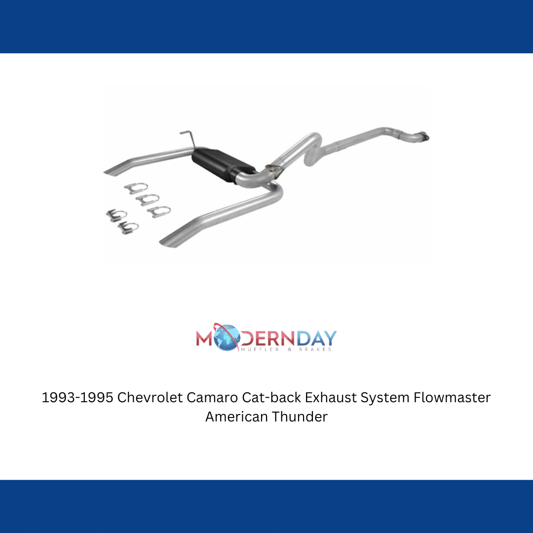 Exhaust system for 1993-1995 Chevy Camaro Exhaust stainless steel