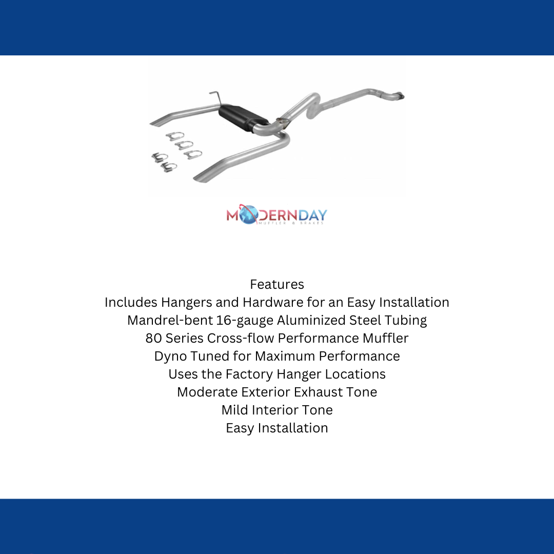 Exhaust system for 1993-1995 Chevy Camaro Exhaust stainless steel