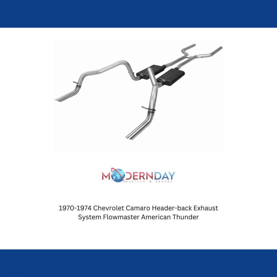 Exhaust system for 1970-1974 Chevy Camaro Exhaust stainless steel