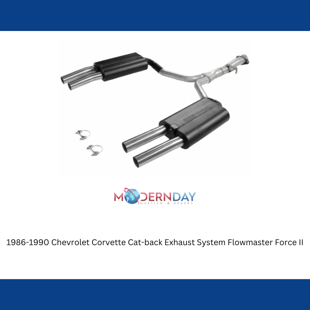 Exhaust system for 1986-1990 Chevy Corvette Exhaust Stainless