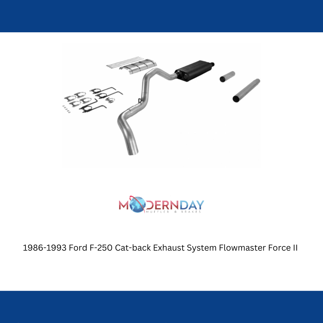 Exhaust system for 1987-1993 Ford F Exhaust stainless steel