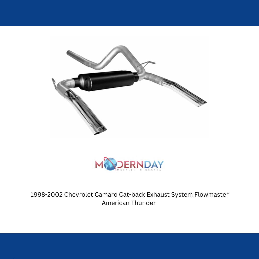 Exhaust system for 1998-2002 Chevy Camaro Exhaust stainless steel