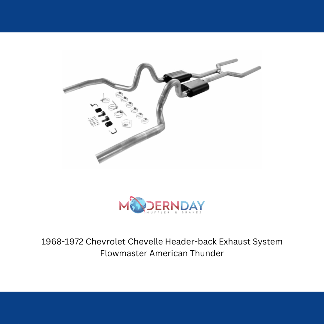 Exhaust system for 1968-1972 Chevy Chevelle Exhaust stainless steel