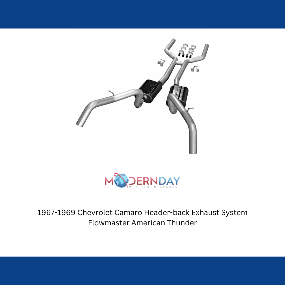 Exhaust system for 1967-1969 Chevy Camaro Exhaust stainless steel