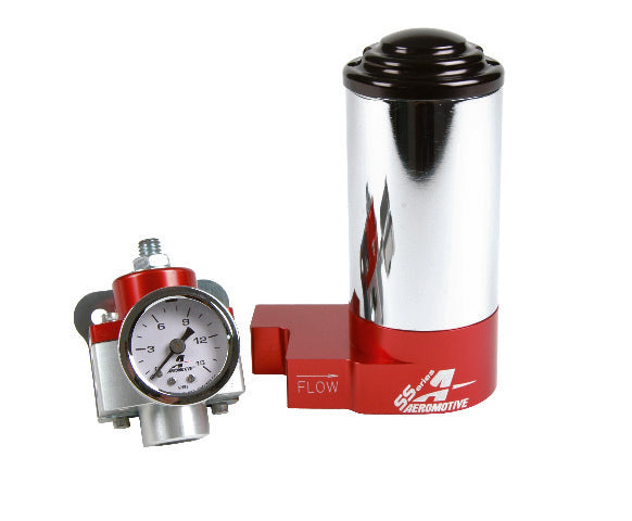 Fuel Pump and Regulator Kit High Flow EFI Performance Universal Fit Aeromotive 17247-BGPL