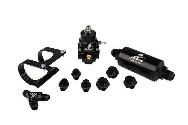 Fuel Filter Kit High Flow Fuel System Universal Fit Aeromotive 17350-BGPL