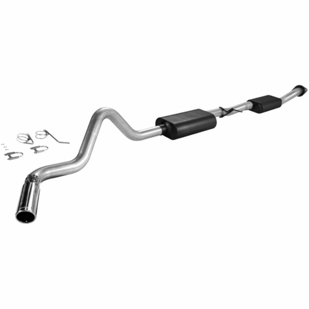 50 Series Performance Muffler for 2007-2007 Chevy Silverado Exhaust Stainless stainless steel