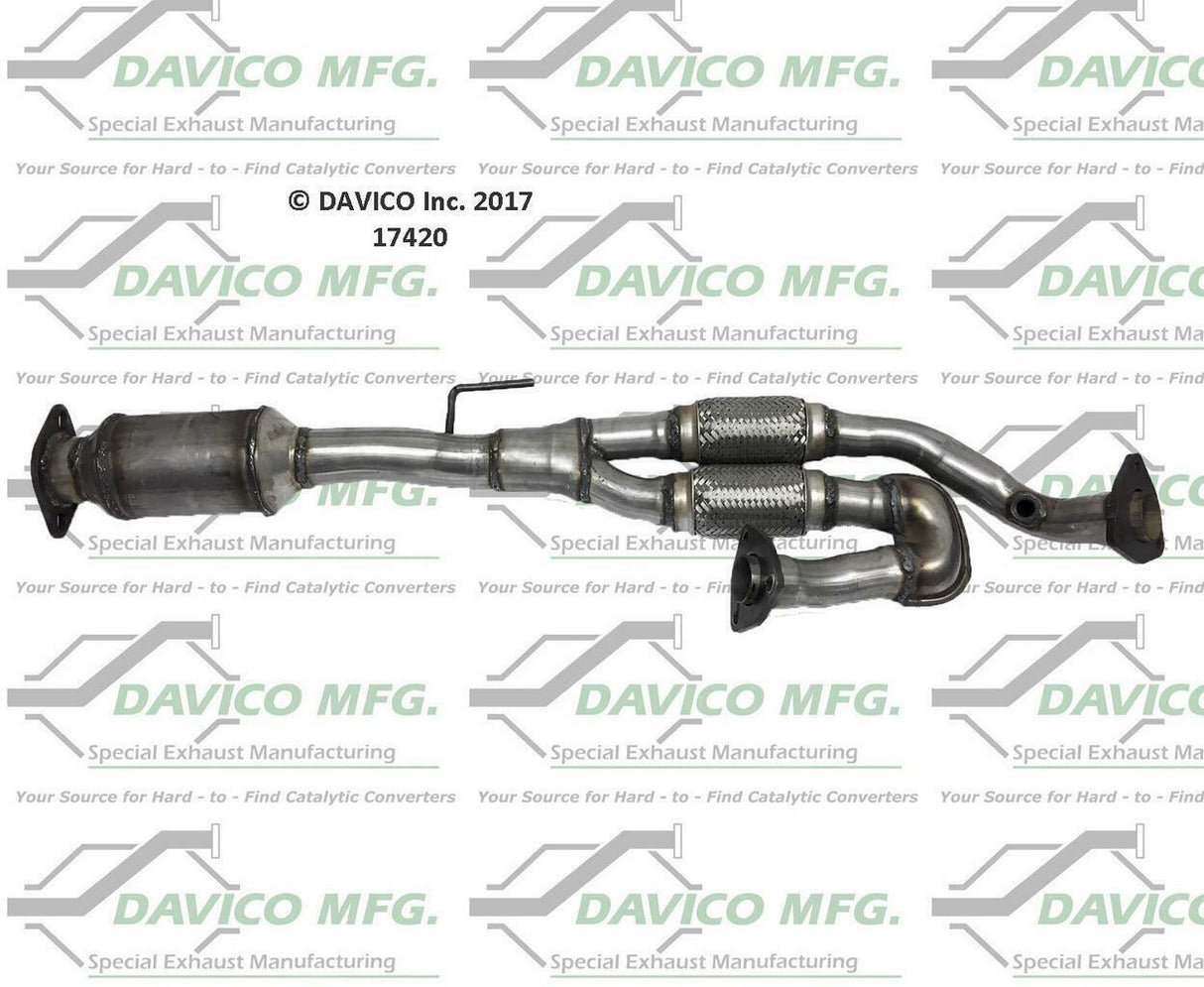 2005-2006 Nissan Altima Catalytic Converter 17420