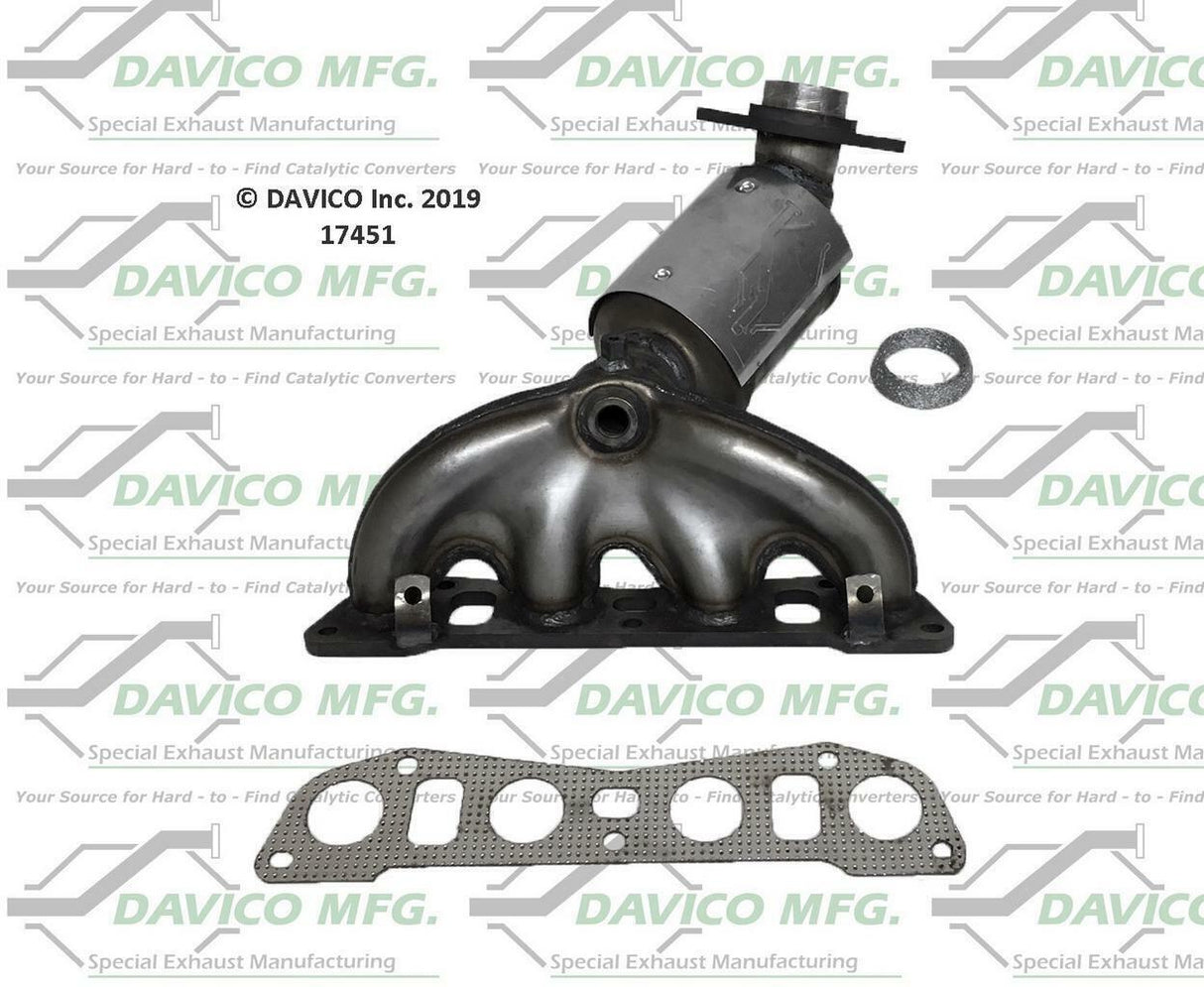 2009-2018 Nissan Sentra Manifold Catalytic Converter 1.8L/2.0L 17451