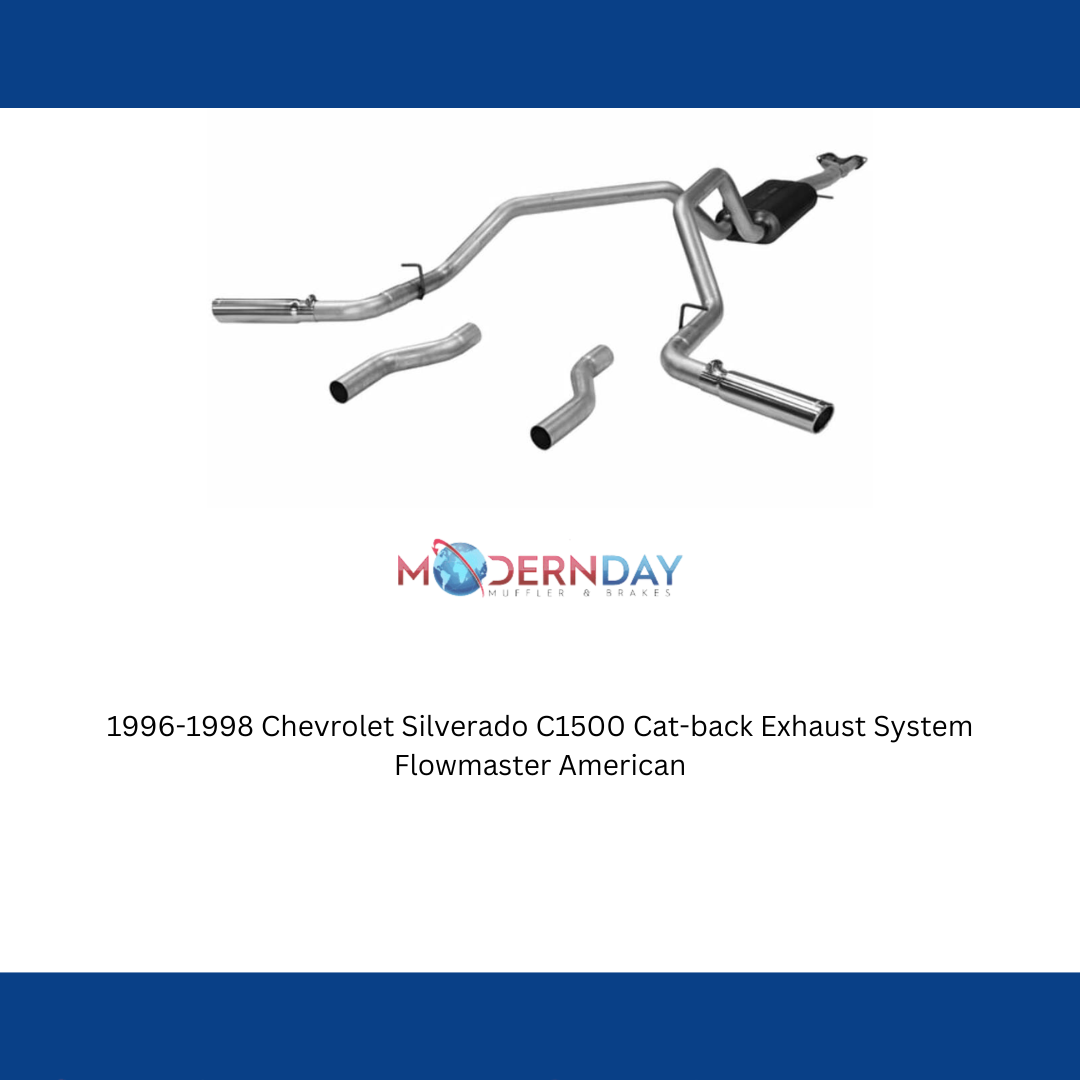 Exhaust system for 1996-1999 Chevy C1500 Exhaust stainless steel