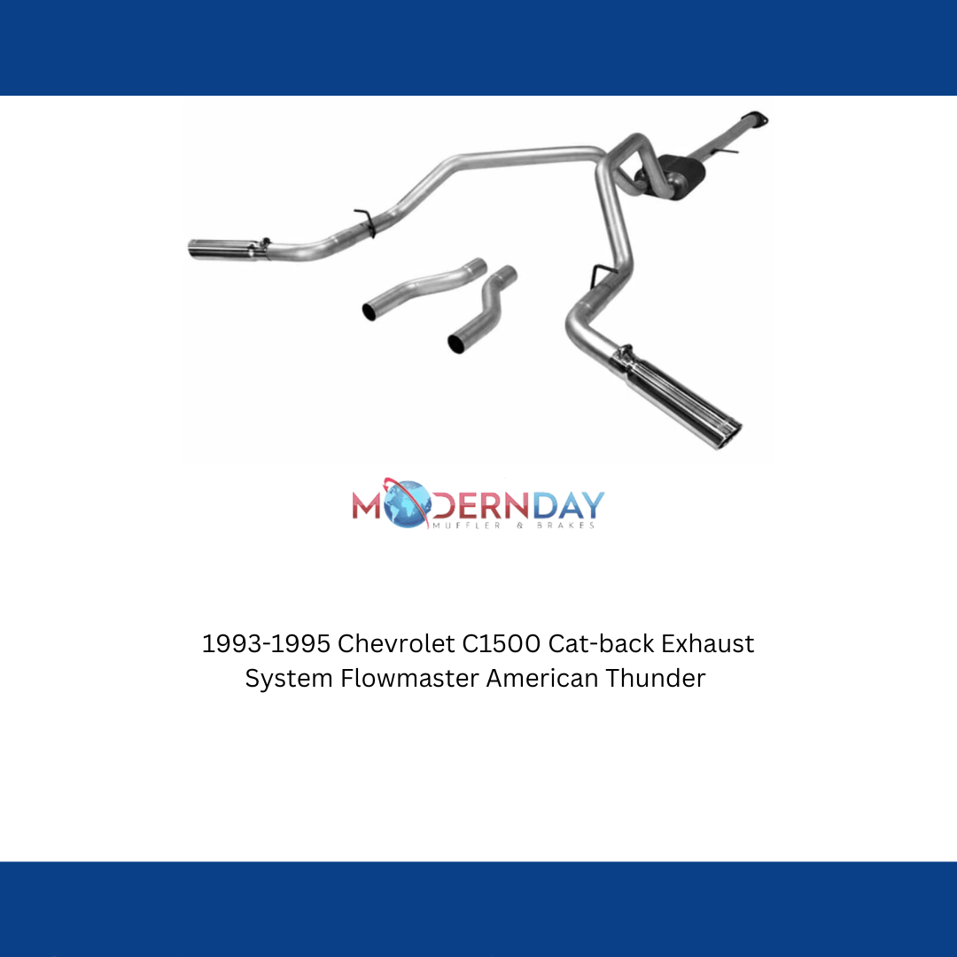 Exhaust system for 1993-1995 Chevy C1500 Exhaust stainless steel
