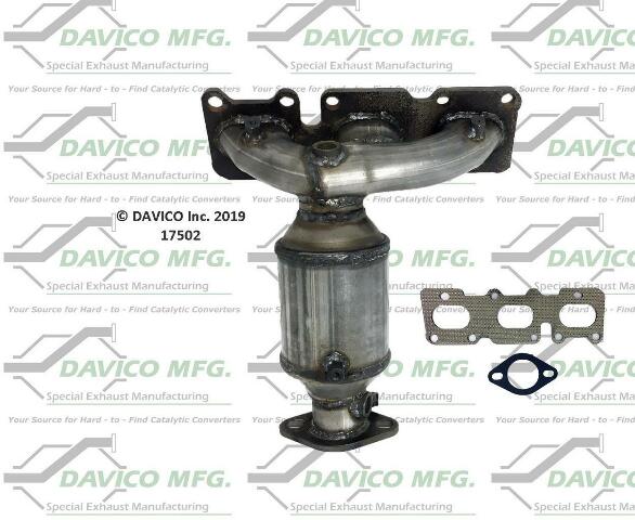 2014-2015 Kia Sorento Catalytic Converter 17502