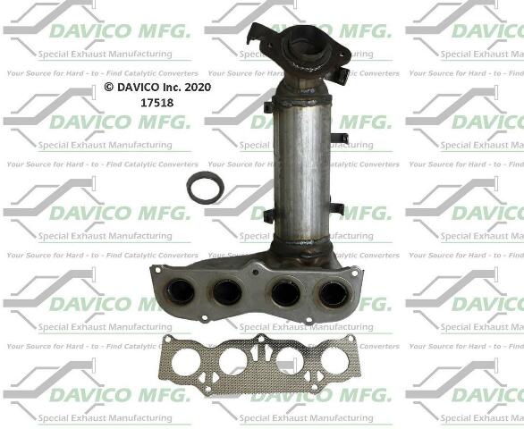 2010-2012 Lexus HS250h Catalytic Converter 17518