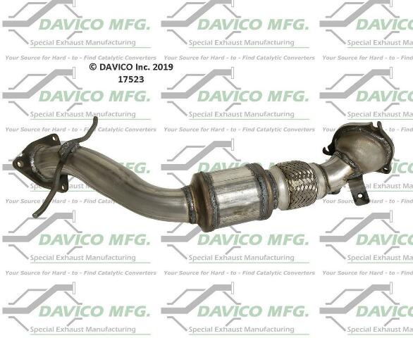 2012-2013 Land Rover Range Rover Evoque Catalytic Converter 17523