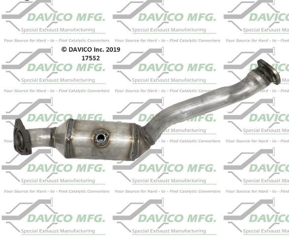 2007-2008 Honda Fit Catalytic Converter 17552