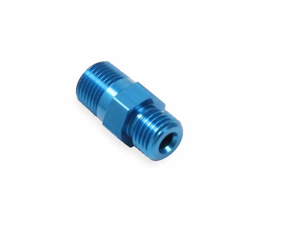 NOS flare jet fitting -3AN blue 17952NOS