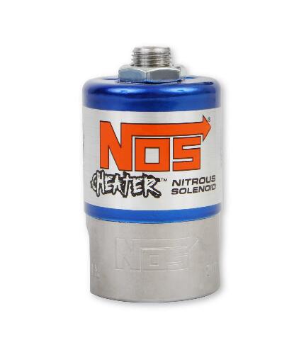 NOS 18000 cheater nitrous solenoid stainless steel blue purge 18000NOS