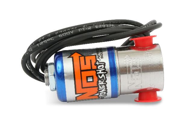 NOS super powershot nitrous solenoid stainless steel blue purge 18020NOS