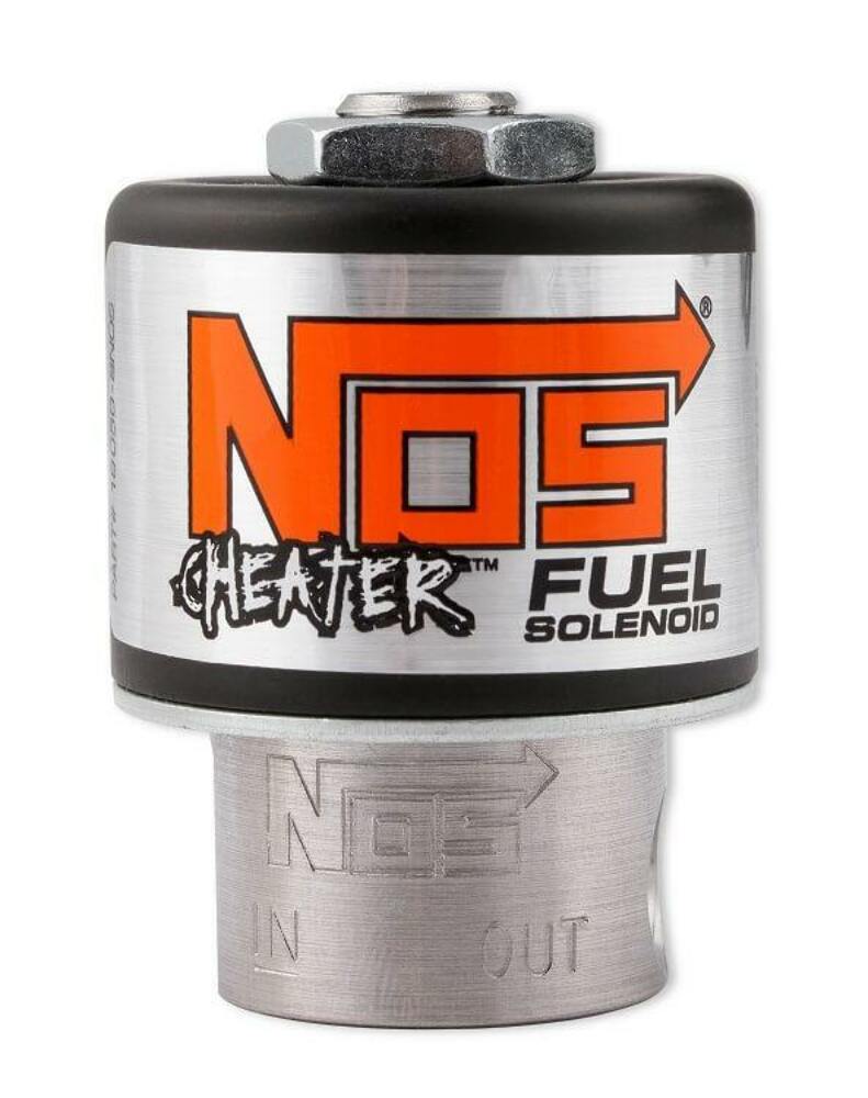 NOS fuel solenoid - black - 18050BNOS stainless steel red purge 2493