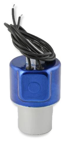 NOS nitrous solenoid - blue 4 lb clear single stage purge 18178NOS