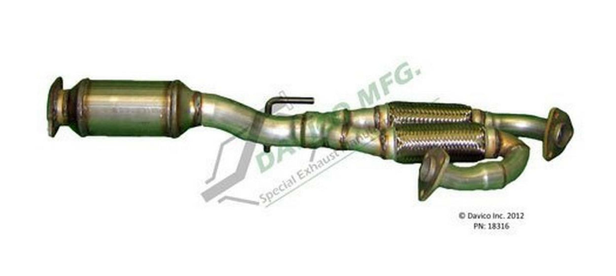 2002-2006 Nissan Altima Catalytic Converter 18316