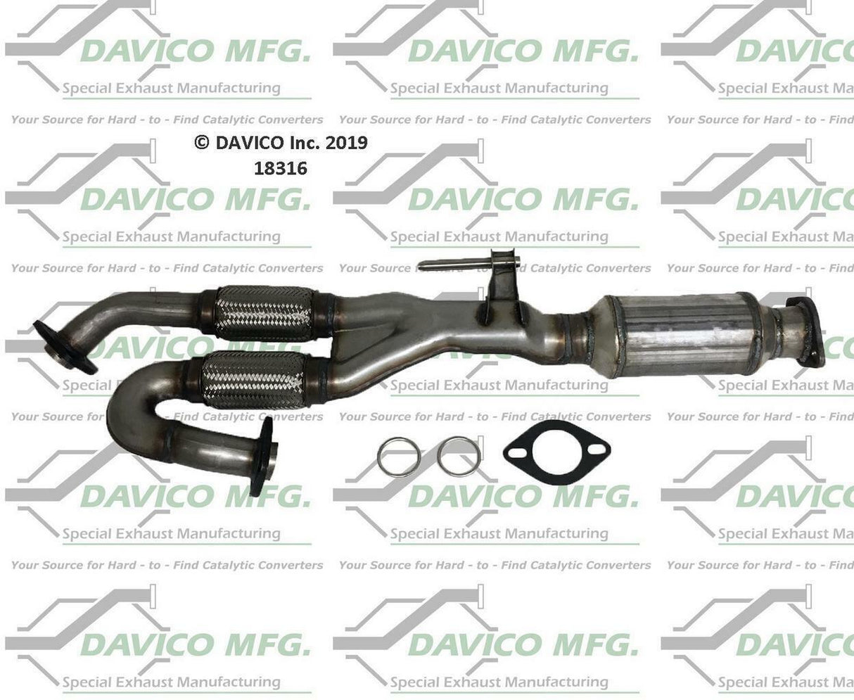 2002-2006 Nissan Altima Catalytic Converter 18316