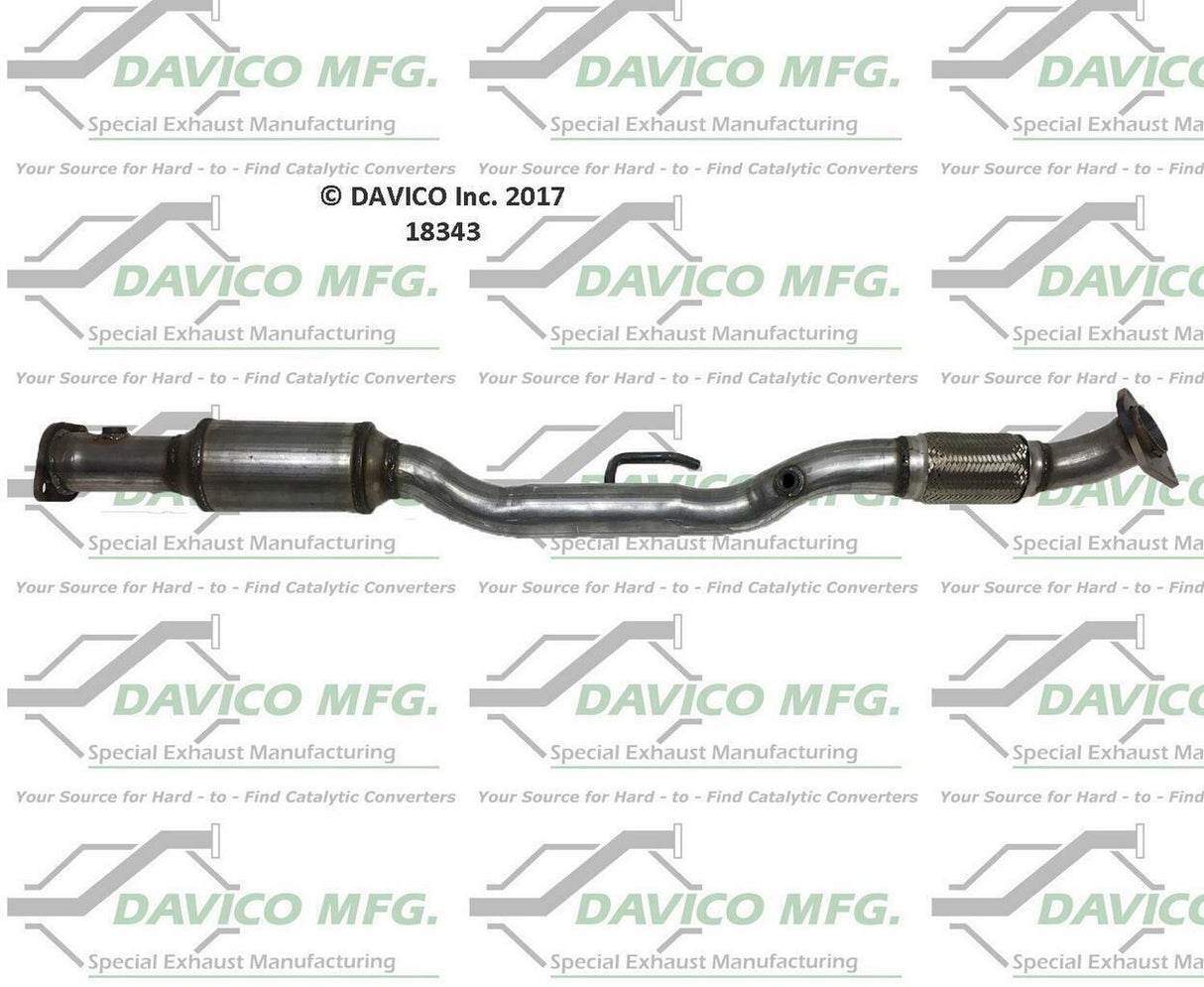 2007-2015 Nissan Altima Catalytic Converter 18343