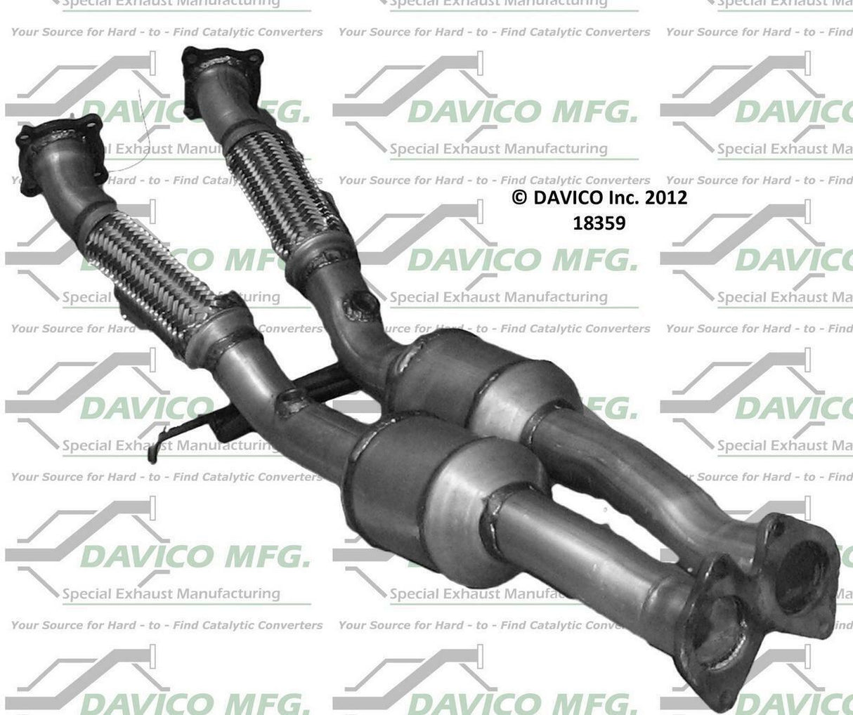 2007-2010 Volvo XC90 Catalytic Converter 18359