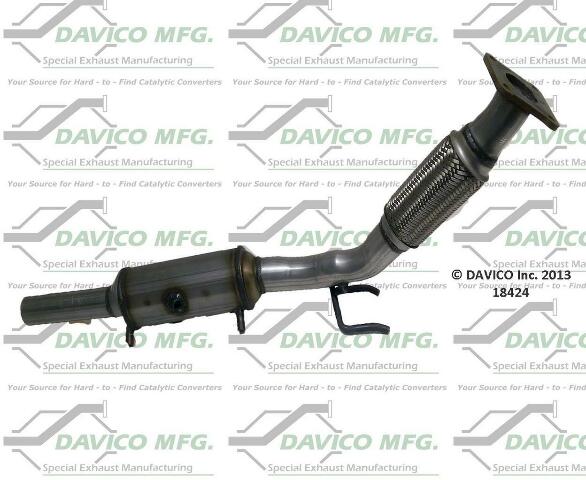 2012-2014 Volkswagen Passat Catalytic Converter 18424