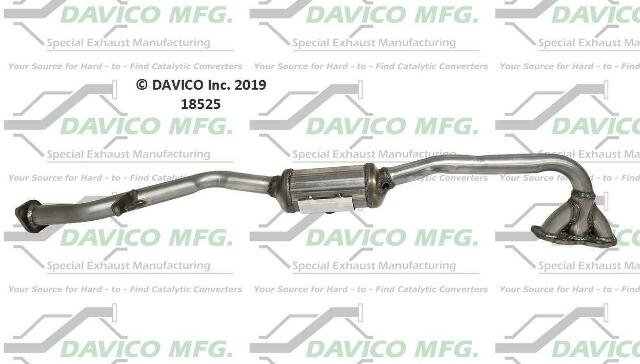 2010-2015 Subaru Outback Catalytic Converter 18525