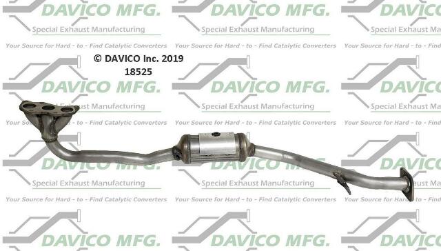 2010-2015 Subaru Outback Catalytic Converter 18525