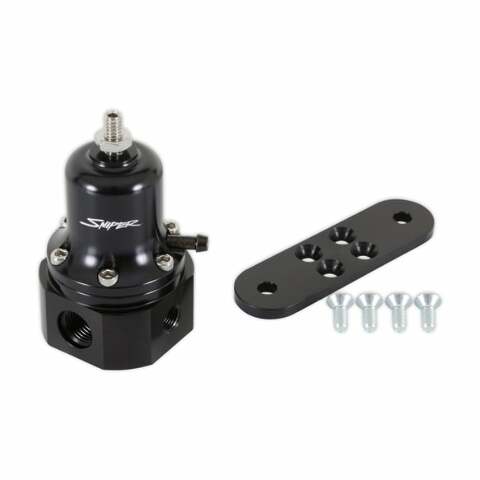 Holley Sniper EFI fuel injection system efi-40-130-psi-fuel-regulator-6an-boost-1-1-reference-19-392
