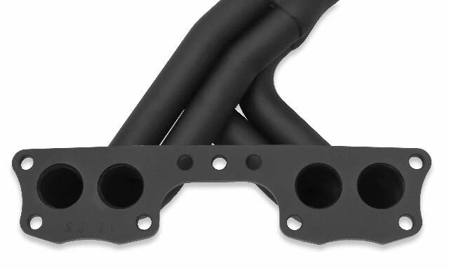 Shorty Header for 75-88 Toyota Pickup w/ 20R/22R, Black Painted - 19000FLT performance headers