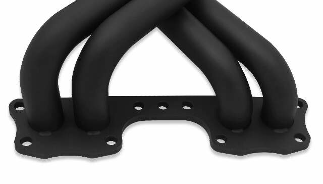 Shorty Header for 75-88 Toyota Pickup w/ 20R/22R, Black Painted - 19000FLT performance headers