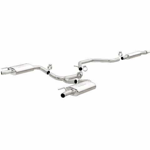 MagnaFlow cat-back exhaust system for 2014-2016 Chevy Impala stainless steel polished 19023