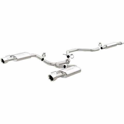 MagnaFlow cat-back exhaust system stainless steel polished 19024