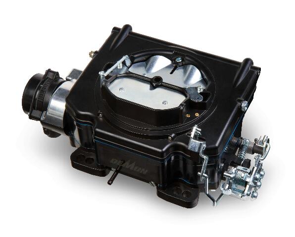 Demon 1904BK 750 CFM Street Demon 4 Barrel Carburetor Composite Fuel Bowl Black