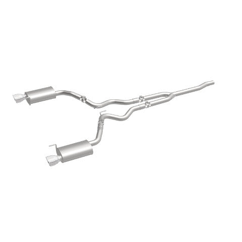 MagnaFlow cat-back exhaust system for 2015-2021 Ford Mustang stainless steel polished 19097