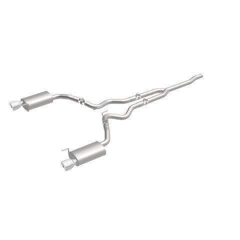 MagnaFlow cat-back exhaust system for 2015-2021 Ford Mustang stainless steel polished 19097