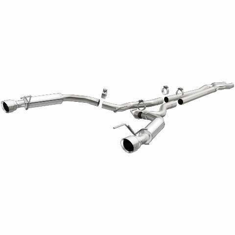MagnaFlow cat-back exhaust system for 2015-2017 Ford Mustang stainless steel polished 19099