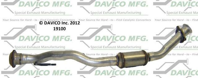 2002-2005 Chevrolet Trailblazer Catalytic Converter 19100
