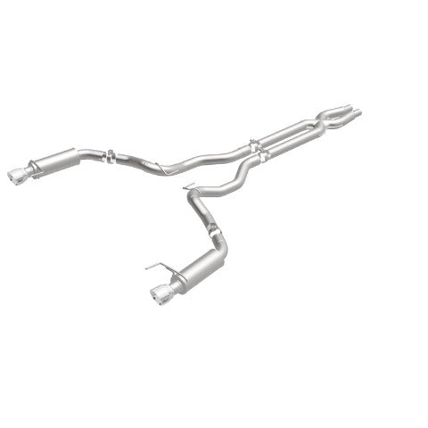 MagnaFlow cat-back exhaust system for 2015-2017 Ford Mustang stainless steel polished 19101