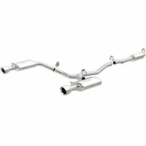 MagnaFlow cat-back exhaust system for 2013-2019 Ford stainless steel polished 19111