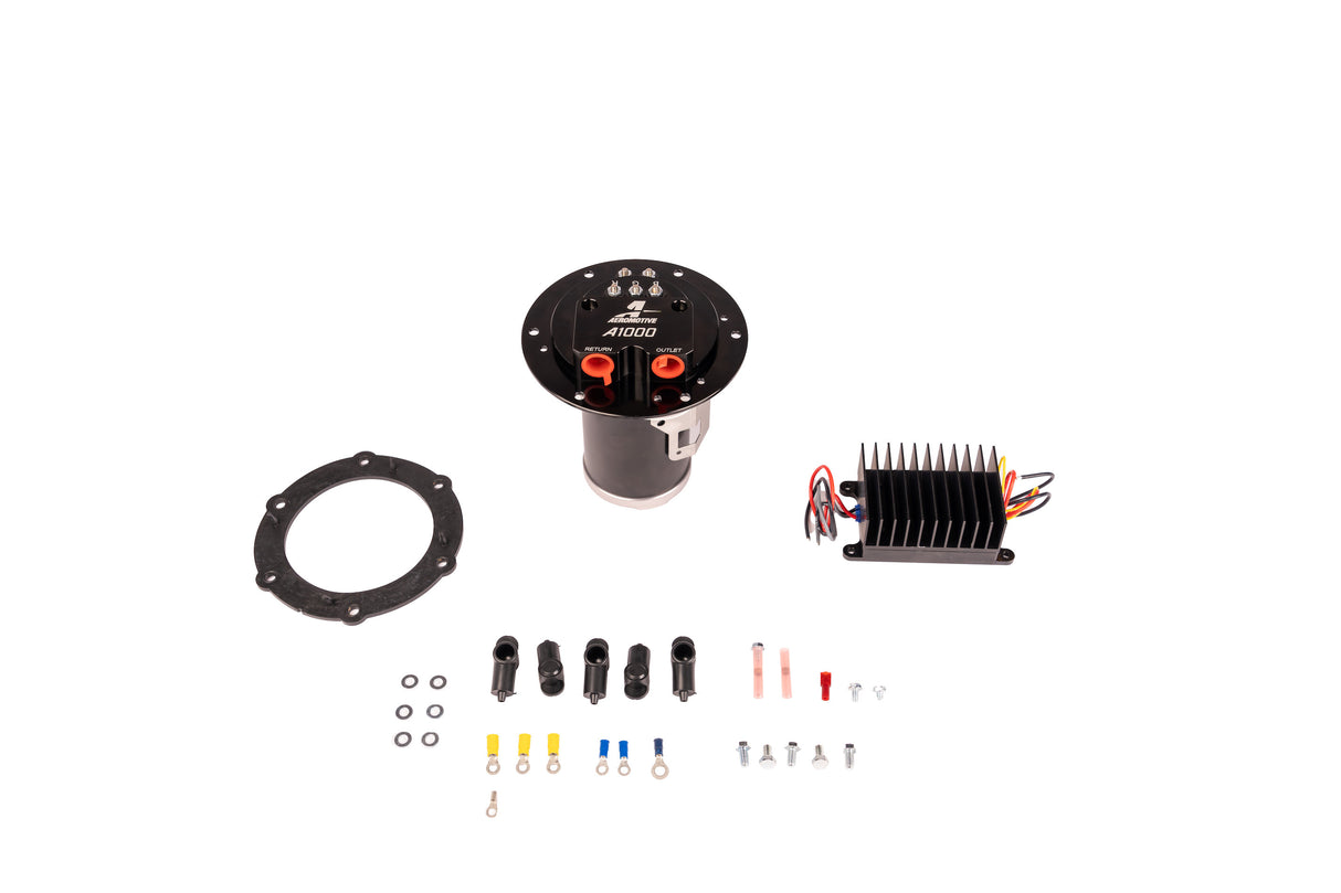 Electric Fuel Pump High Flow EFI Performance Universal Fit Aeromotive 19116-BGPL