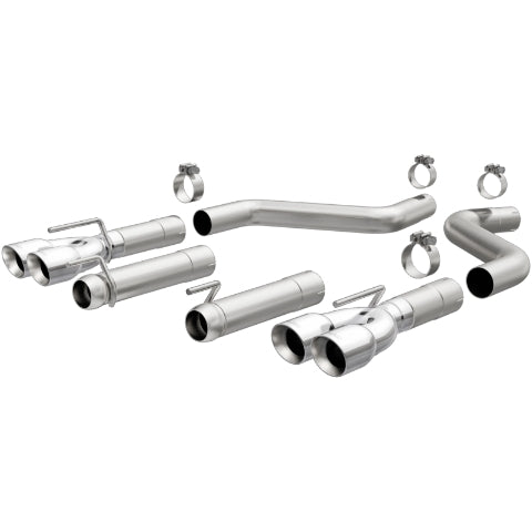 MagnaFlow axle-back exhaust system for 2015-2023 Dodge Challenger stainless steel polished 19206