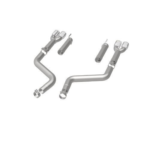 MagnaFlow axle-back exhaust system for 2015-2023 Dodge Challenger stainless steel polished 19206