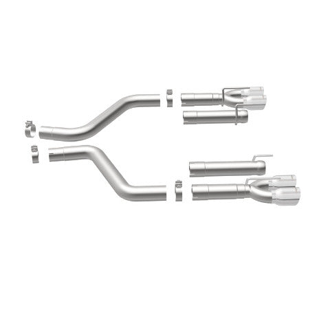 MagnaFlow axle-back exhaust system for 2015-2023 Dodge Challenger stainless steel polished 19206